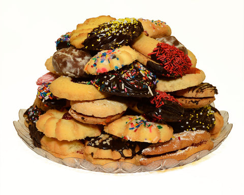 assorted mix cookie tray